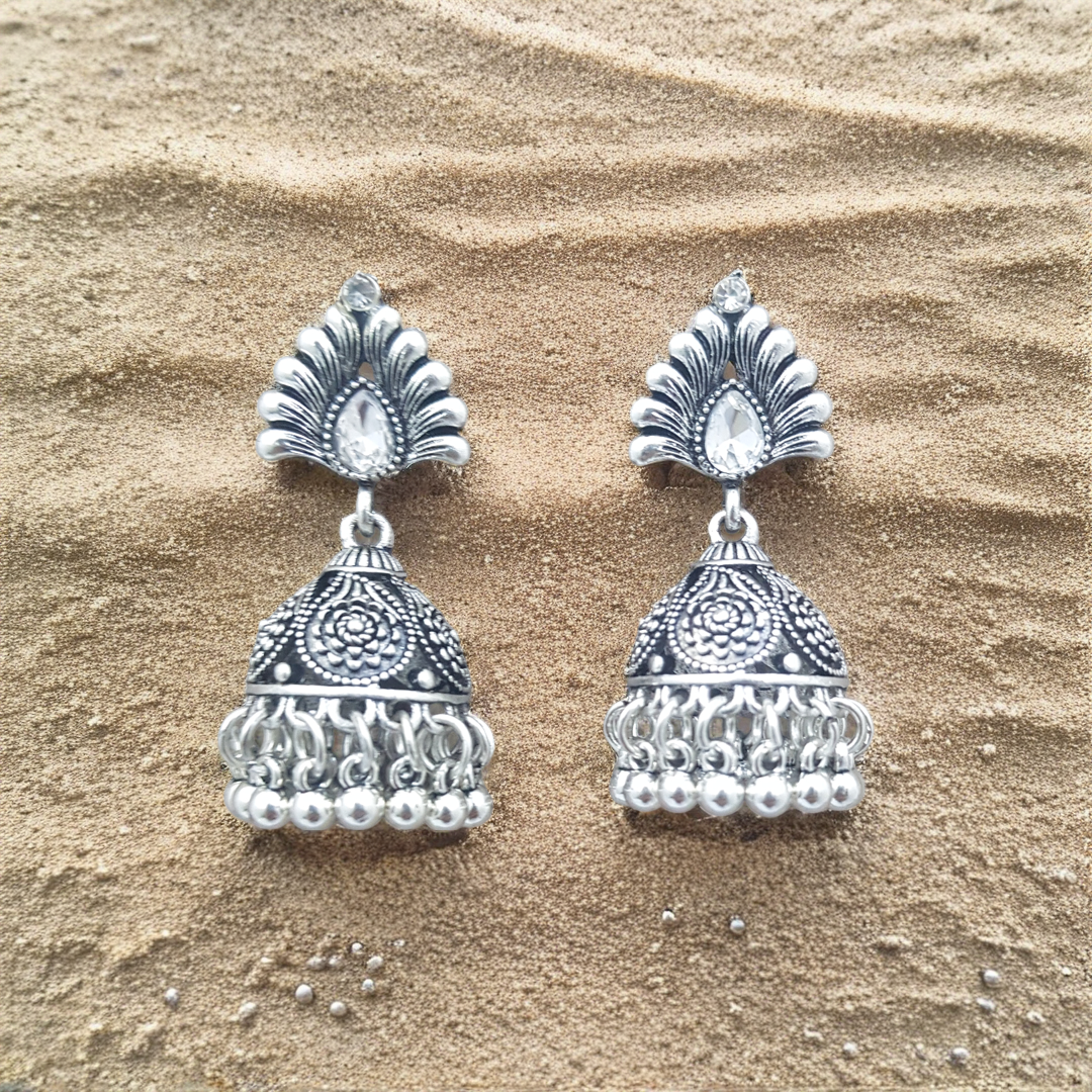 Silver Jhumka/Earring