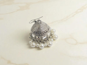 Silver Jhumka/Earring